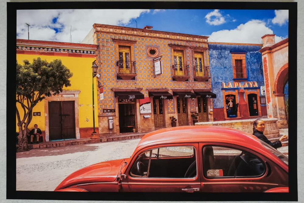 Mexique - La coccinelle de Bernal - Poster 33x48cm - Papier photo brillant HD