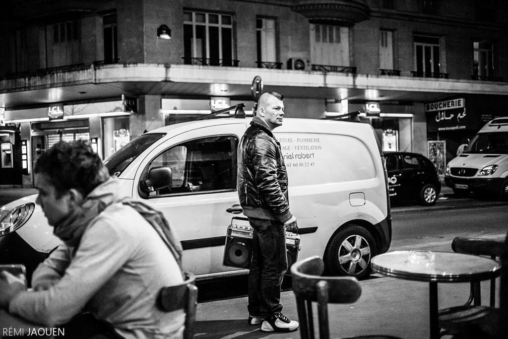 Photographe Paris - Serie People of Paris - Rue de la Roquette - Ghetto Blaster