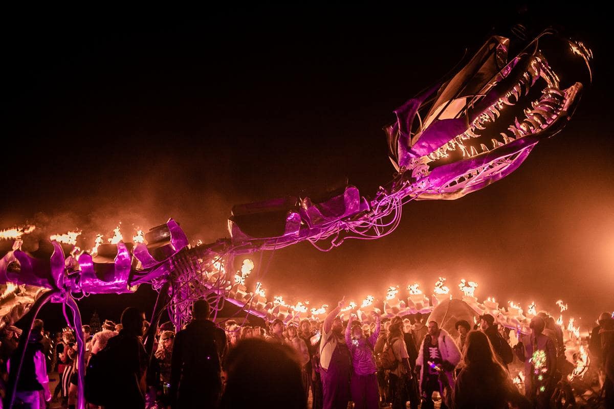 Burning Man - Dragon