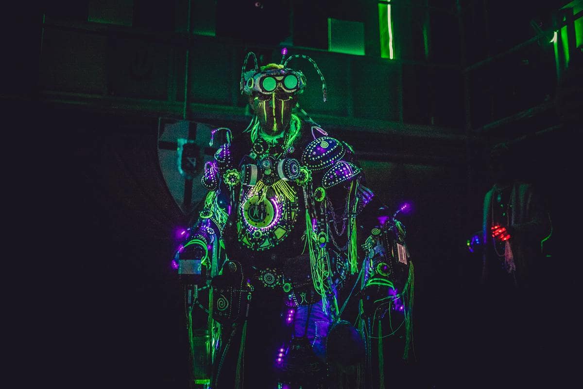 Burning Man - The human robot