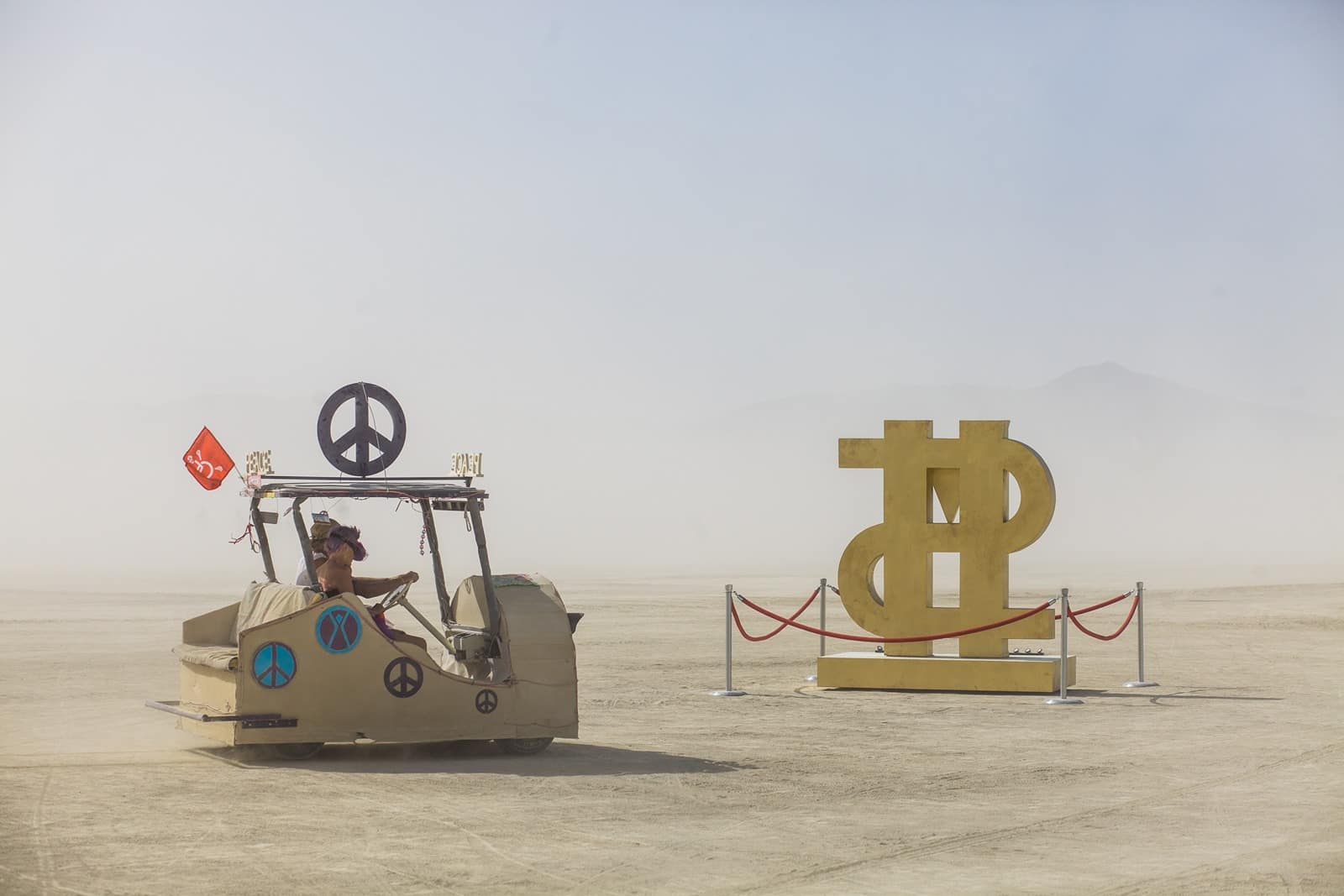 Burning Man - Anarchist dollar