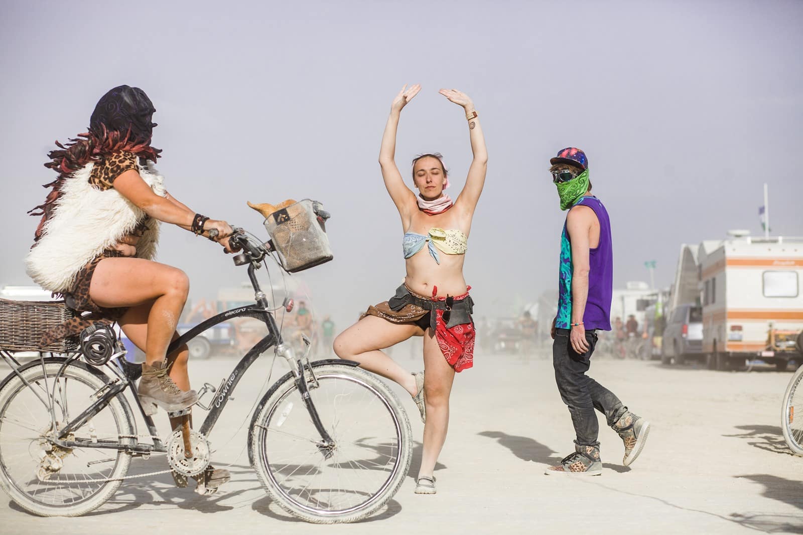 Burning Man - Yoga