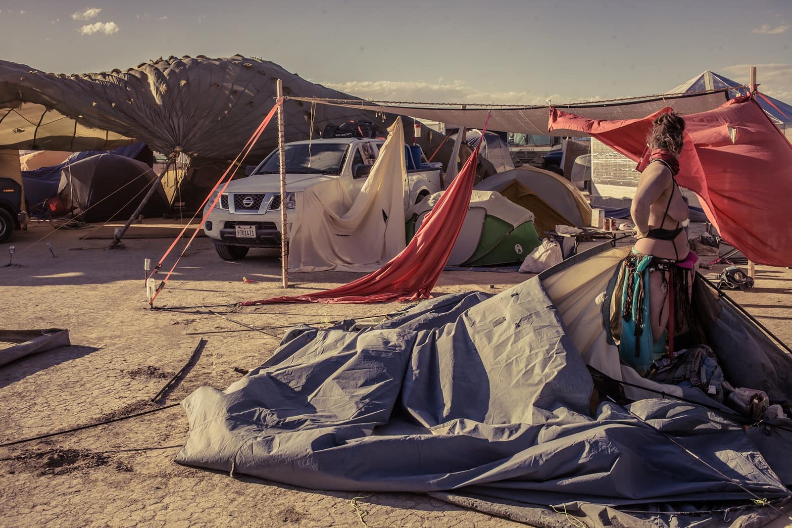 Burning Man - The wind wins