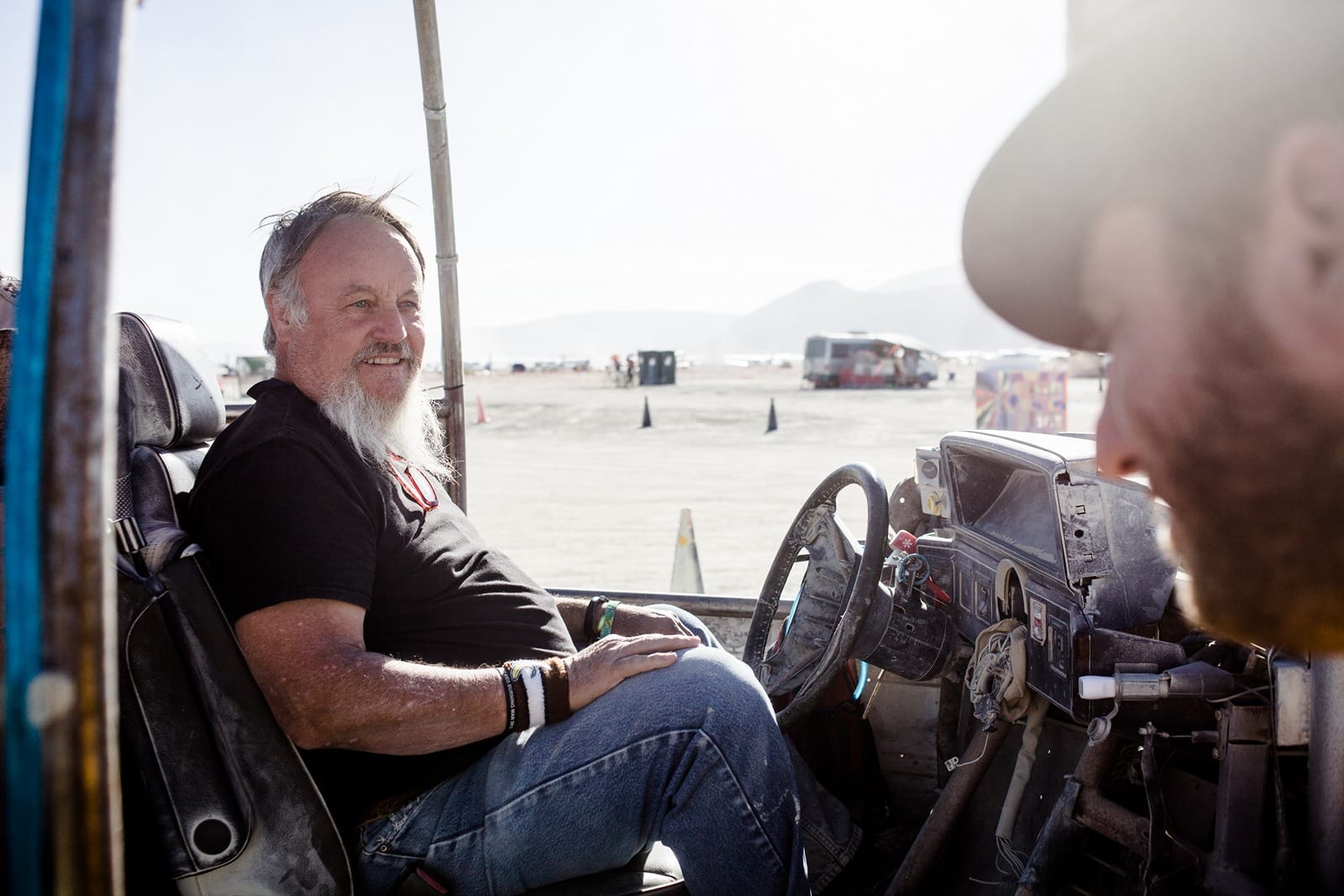 Burning Man - Art car driver