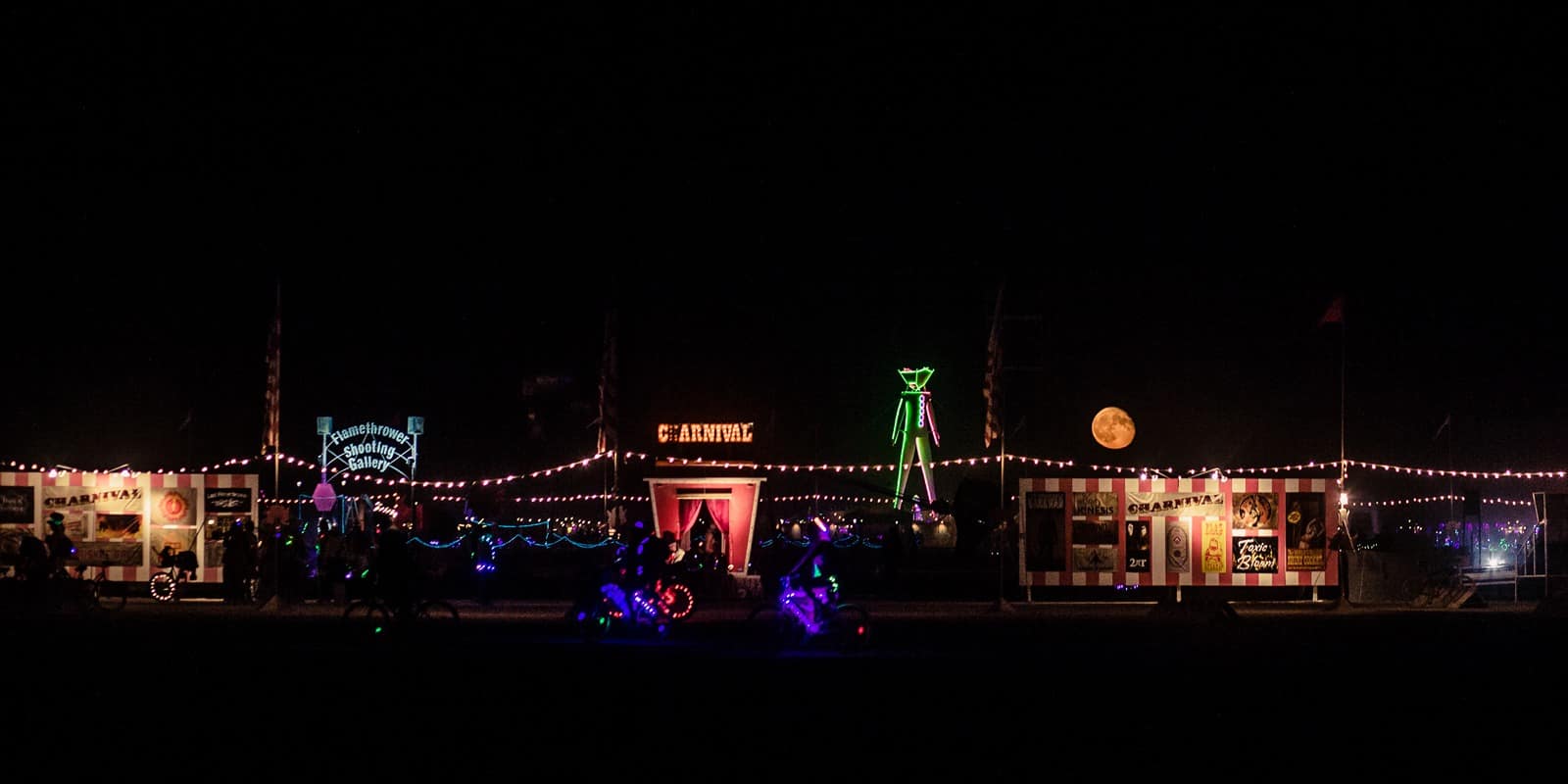 Burning Man - The man and the moon
