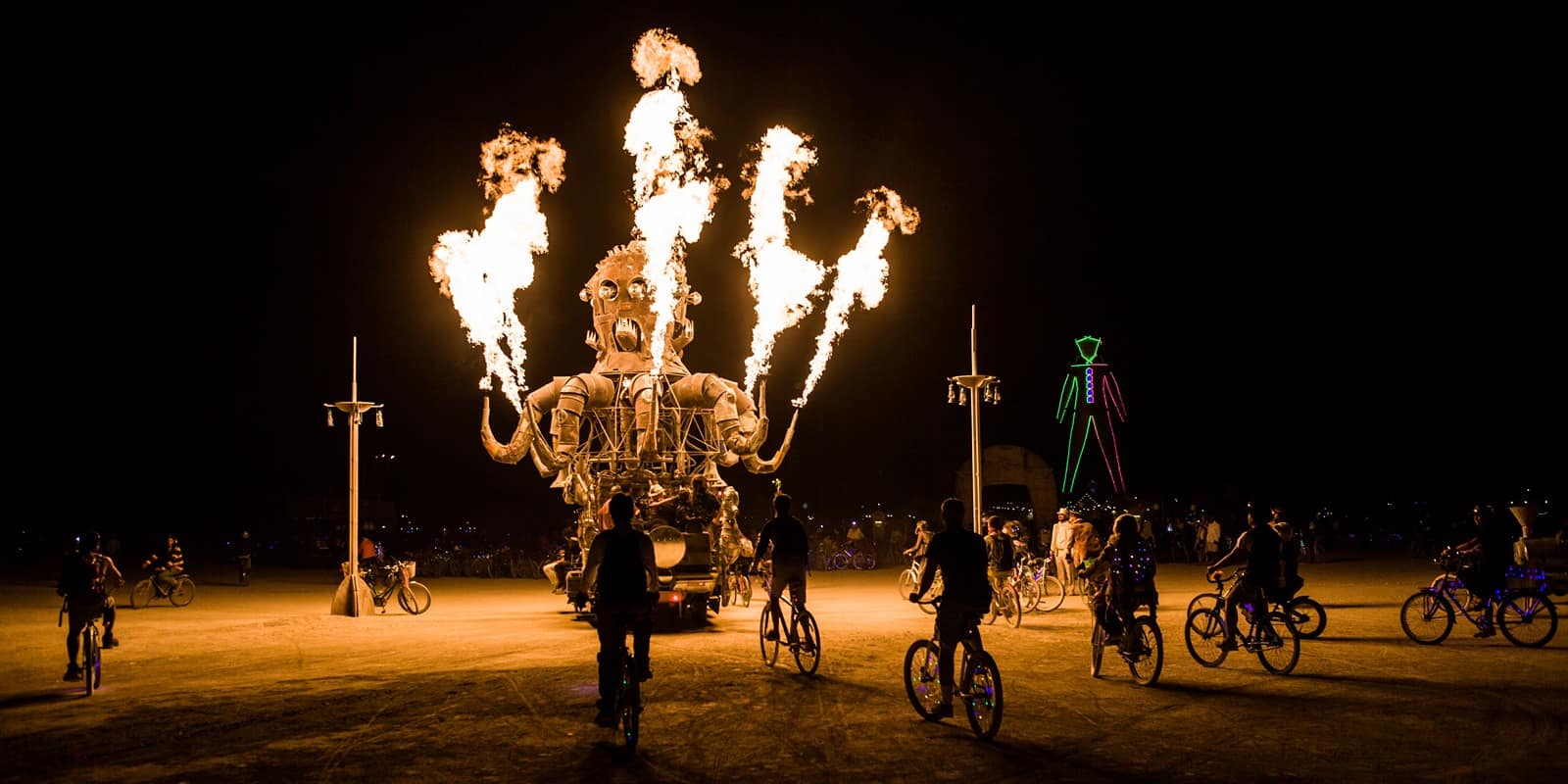 Burning Man - El pulpo mecanico