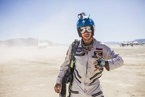 Burning Man - American skydiver