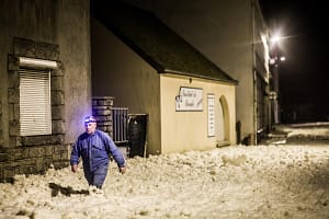 Photographe Paris Quimper - Serie Bretagne - Saint-Guénolé Penmarch - La neige de la mer