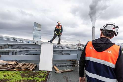 photographe chantier paris BTP construction bâtiment Rémi Jaouen drone time lapse