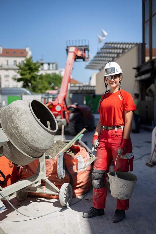 photographe chantier paris BTP construction bâtiment Rémi Jaouen drone time lapse