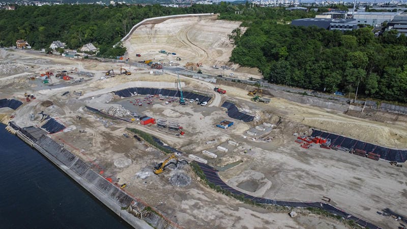 photographe chantier paris option drone vue aerienne