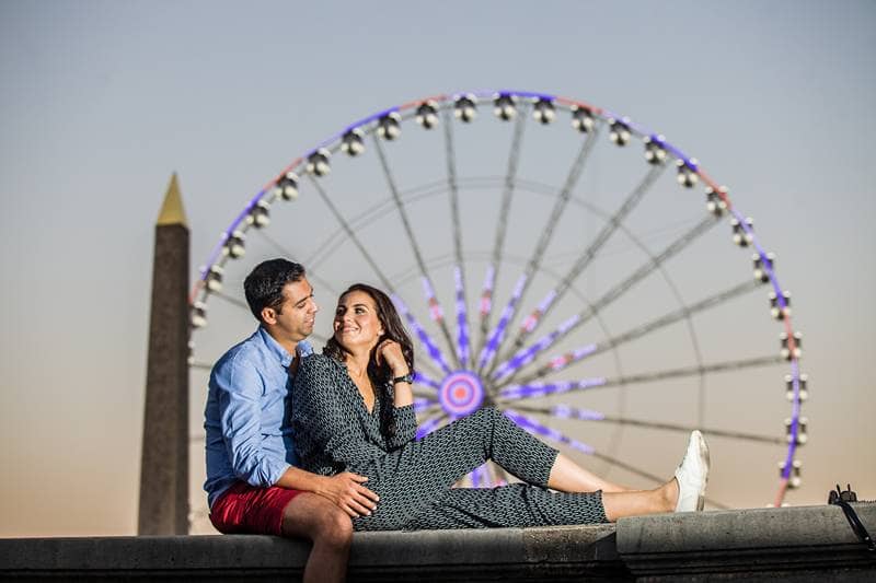 seance photo couple Paris