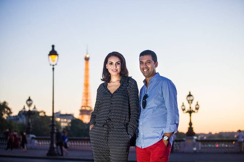 seance photo couple Paris