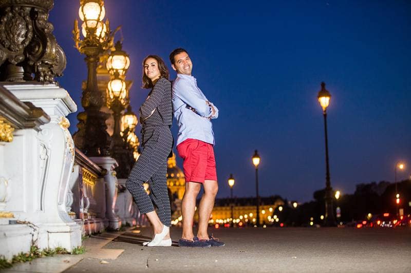 seance photo couple Paris