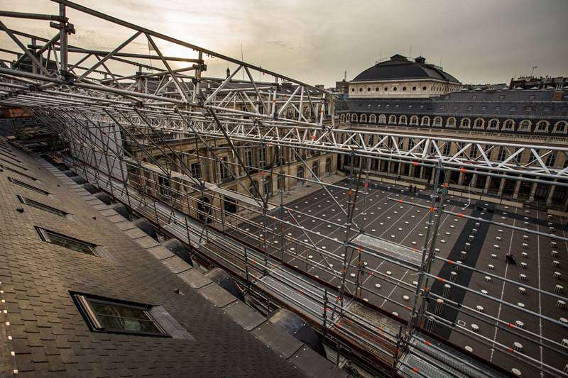 photographe chantier paris BTP construction bâtiment Rémi Jaouen drone time lapse